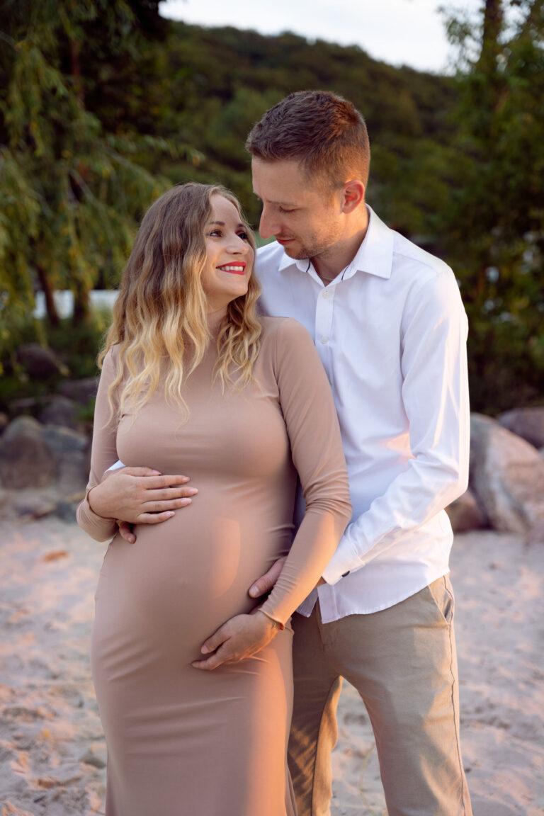 Sesja ciążowa Katarzyny - Gdynia Orłowo
