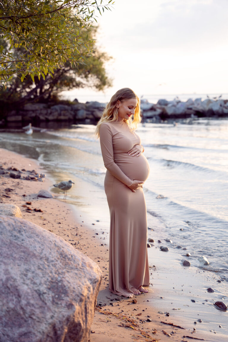 Sesja ciążowa Katarzyny - Gdynia Orłowo